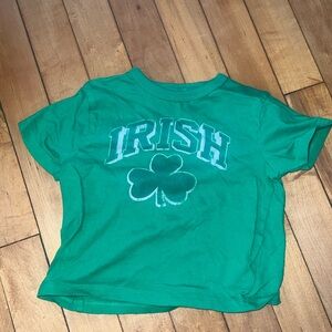 Irish shamrock t shirt 12-18 months